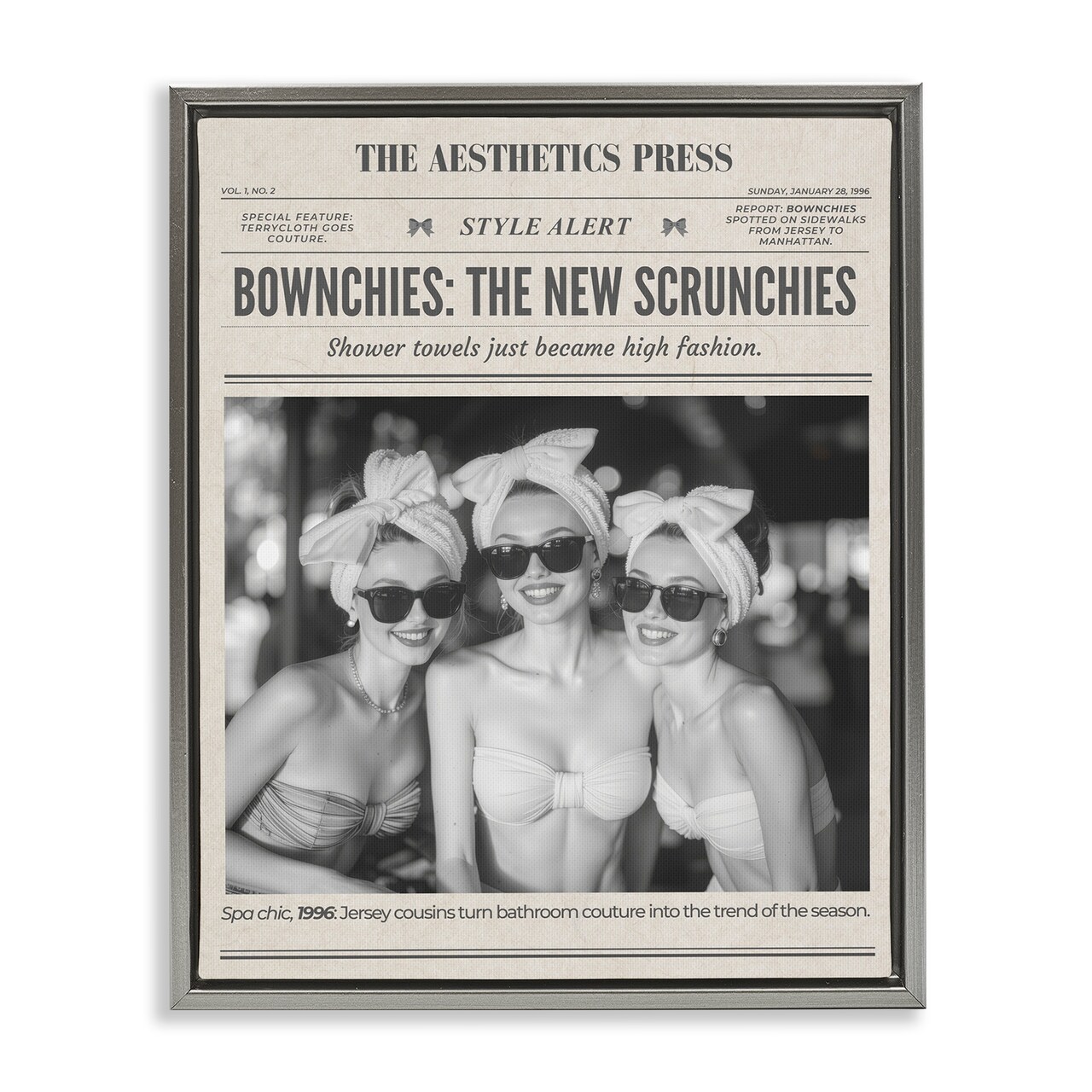 Stupell Industries The Aesthetics Press Magazine Floating Frame, design by A Barefoot Stylist